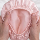 Men's Silk Hair Bonnet (Pink)