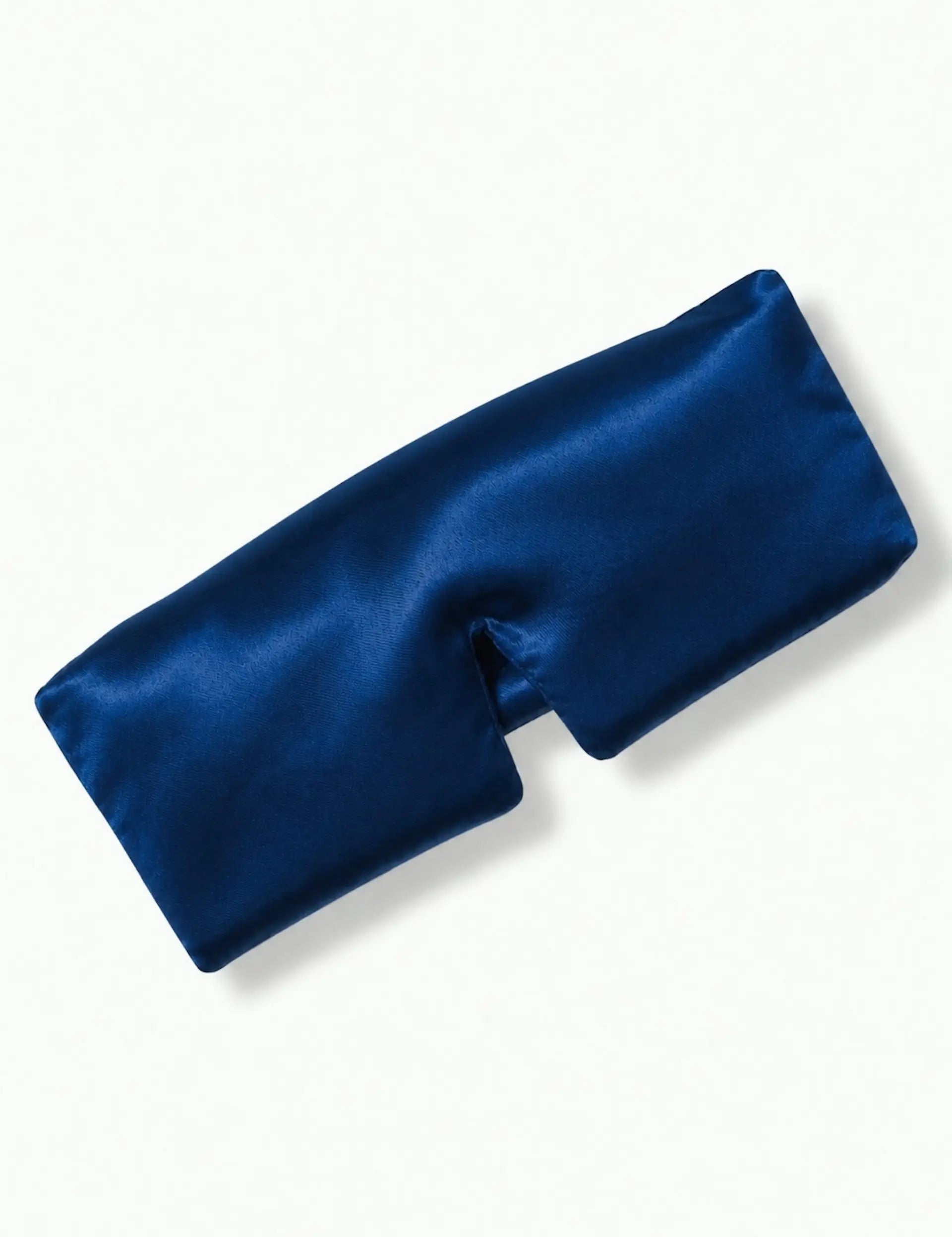 Silk Sleep Mask with Velcro for Men (Blue)