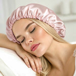 Night Cap (Pink) % Sale % Small Silk Bonnet with Soft Elastic Band | psboutique.ch 