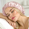 Night Cap (Pink) % Sale % Small Silk Bonnet with Soft Elastic Band | psboutique.ch 