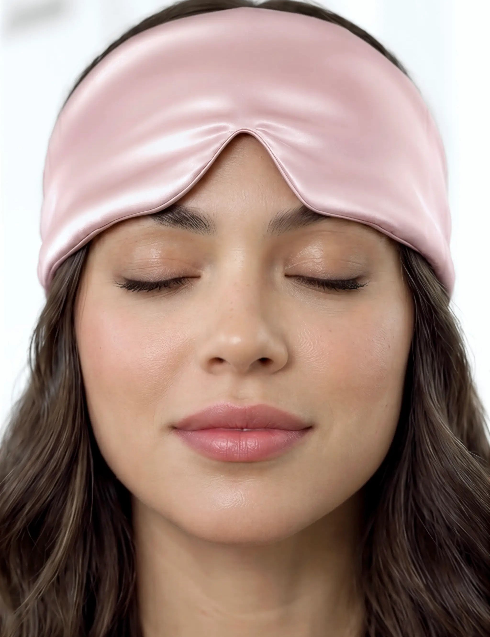 Silk Sleep Mask (Pink)