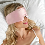 Pink Sleep Mask – Elegant Silk Comfort in Soft Blush | Swiss Silk Shop | psboutique.ch