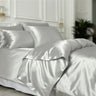 Quilt Cover Pure Silk (Silver) % SALE % Smooth, Breathable & Timelessly Elegant| psboutique.ch