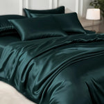 Silk Comforter Cover (Dark Green) % Sale % Smooth, Breathable & Naturally Luxurious | psboutique.ch