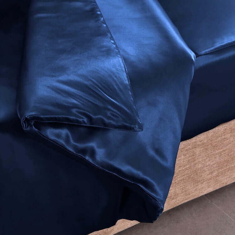 Silk duvet cover Blue buy in Switzerland Pure Swiss Boutique