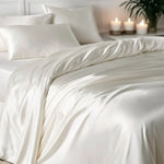 Silk Duvet Cover (Ivory White) % Sale % Elegant, Breathable & Gentle on Skin | psboutique.ch