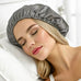 Silk Hat for Sleeping (Dark Grey) Lightweight Bonnet for Smooth, Frizz-Free Hair | psboutique.ch
