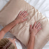 Silk Pillowcase (Beige)