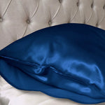 Silk Pillow case - Breathable &amp; Gentle on Skin | Swiss Silk Boutique - Silk Pillowcase (Blue) - PSBoutique.ch - <p>Add a touch of elegance to your ...