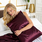 Fodera Cuscino in Seta – Traspirante &amp; Ideale per il Beauty Sleep - Federa cuscino in seta (Bordeaux) - PSBoutique.ch - &lt;p&gt;&lt;strong&gt;Fodera Cus...