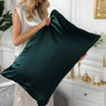 Silk Pillowcase for Hair (Dark Green) % Sale % Smooth, Protective & Hydrating | psboutique.ch