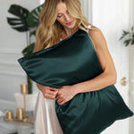 Silk Pillowcase for Hair (Dark Green) % Sale % Smooth, Protective & Hydrating | psboutique.ch