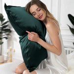 Silk Pillowcase for Hair (Dark Green) % Sale % Smooth, Protective & Hydrating | psboutique.ch