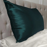Silk Pillowcase (Dark Green)