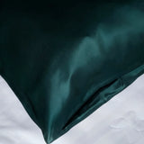 Silk Pillowcase (Dark Green)