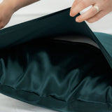 Silk Pillowcase (Dark Green)