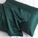 Silk Pillowcase (Dark Green)