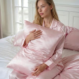 Silk Pillowcase (Pink)