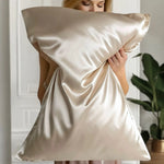 Silk Pillowcase (Beige) buy on % Sale % at Pure Silk Boutique Switzerland psboutique.ch