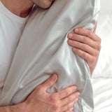 Silk Pillowcase (Silver)