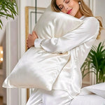 Federa cuscino Seta di gelso 22 mome in Svizzera - Sconti fino al 50% - Federa cuscino in seta (Bianco Avorio) - PSBoutique.ch - &lt;p&gt;&lt;strong&gt;Feder...