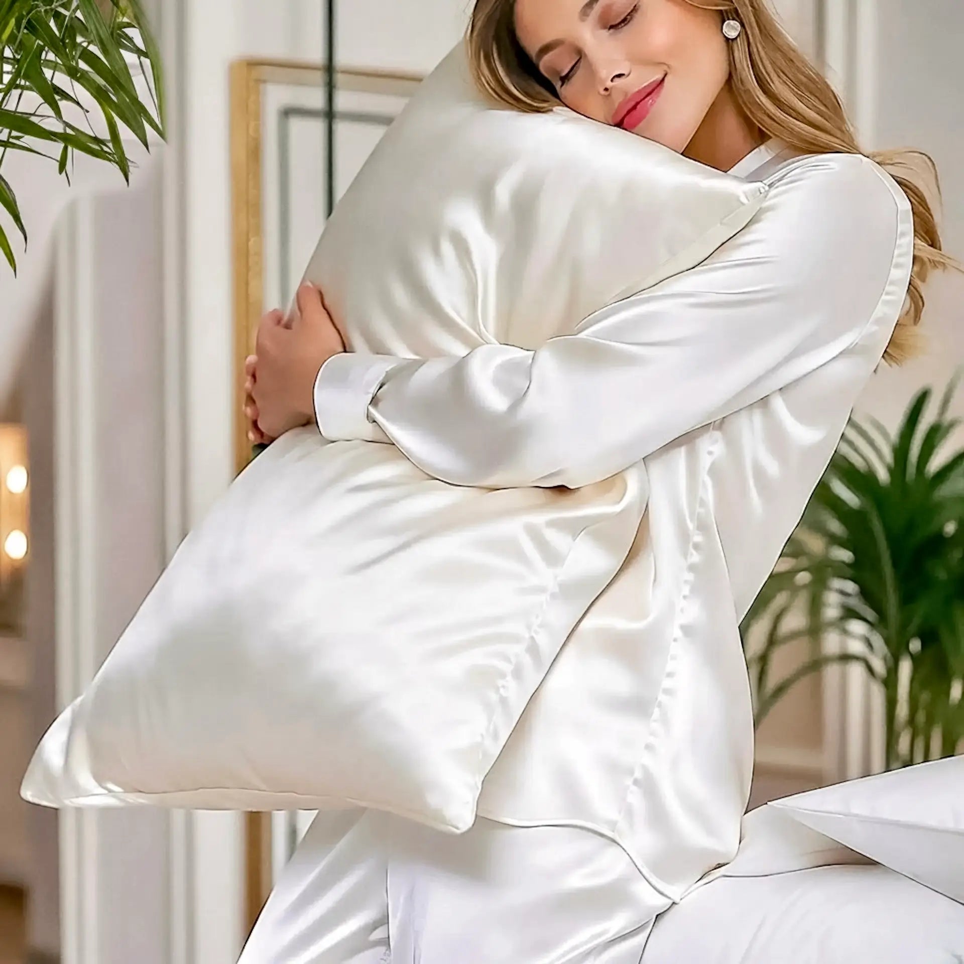 Federa cuscino Seta di gelso in Svizzera - Sconti fino al 50% - Federa cuscino in seta (Bianco Avorio) - PSBoutique.ch - &lt;p&gt;&lt;strong&gt;Federa cuscin...