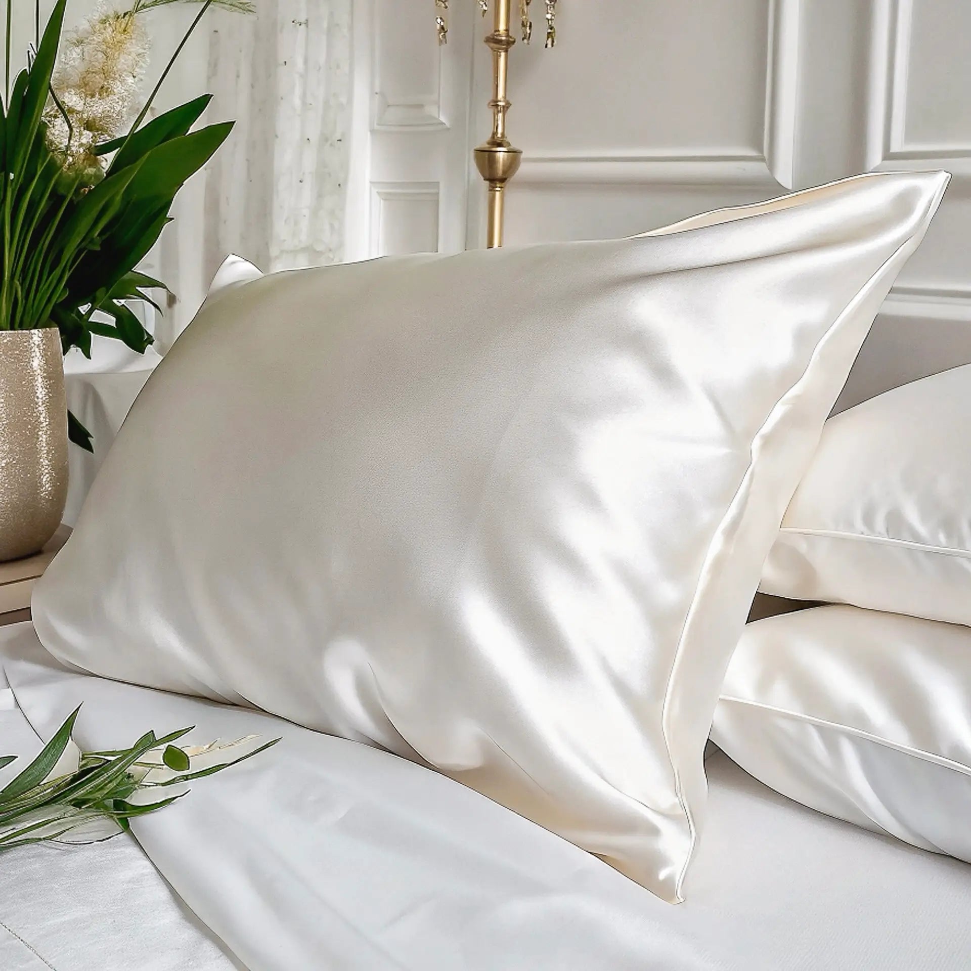 Federa cuscino Seta di gelso in Svizzera - Sconti fino al 50% - Federa cuscino in seta (Bianco Avorio) - PSBoutique.ch - &lt;p&gt;&lt;strong&gt;Federa cuscin...