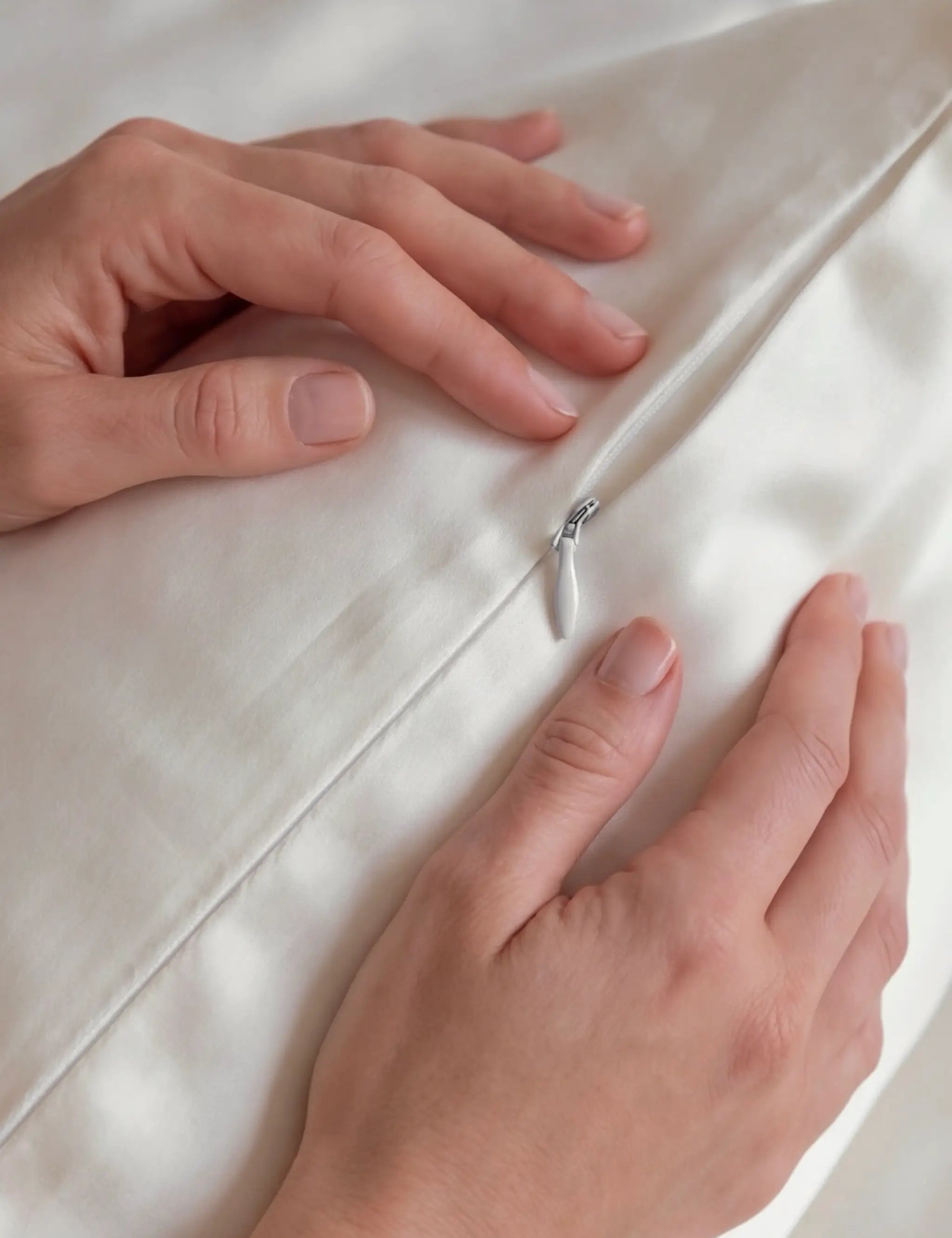 Silk Pillowcase (Ivory White)