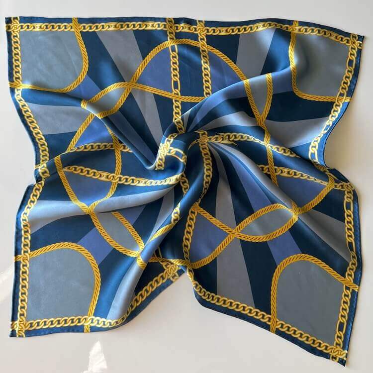 Charmeuse Silk Scarf 52x52cm buy in Switzerland PURE SWISS BOUTIQUE