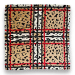 Silk Scarf with Burberry Style Pattern – Classic & Chic