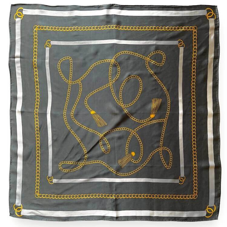 Charmeuse Silk Scarf 63x63cm buy in Switzerland PURE SWISS BOUTIQUE