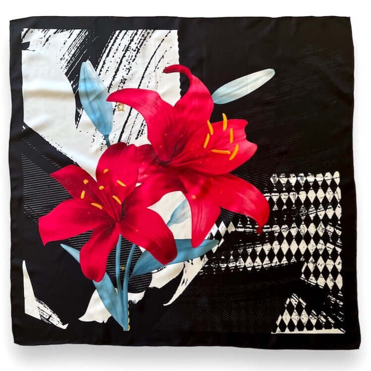 Twill Silk Scarf 88x88cm buy in Switzerland PURE SWISS BOUTIQUE