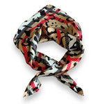 Silk Scarf with Burberry Style Pattern – Classic & Chic