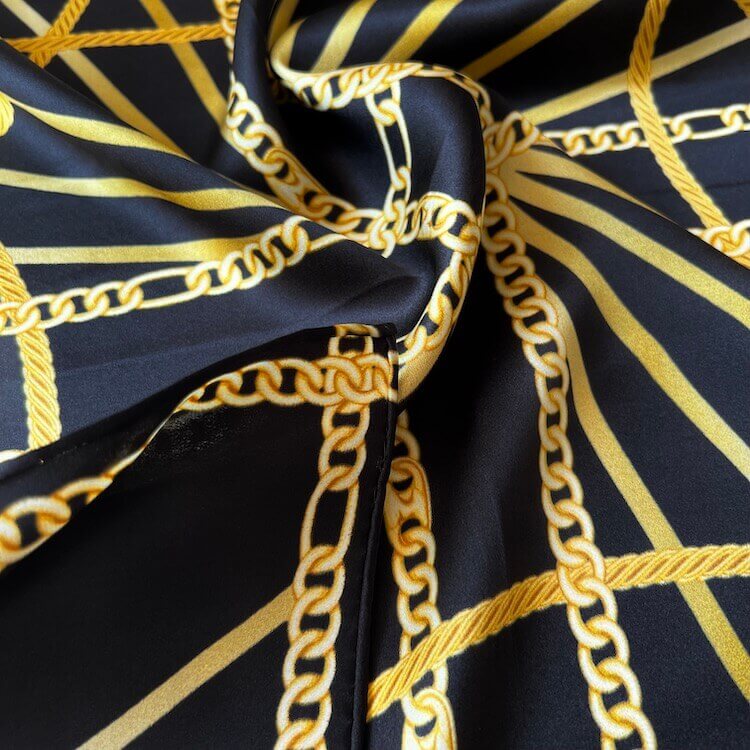 Charmeuse Silk Scarf 52x52cm buy in Switzerland PURE SWISS BOUTIQUE