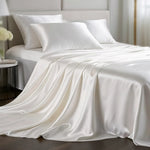 Silk Sheet (Ivory White) % Sale % Smooth, Lightweight & Naturally Soothing | psboutique.ch