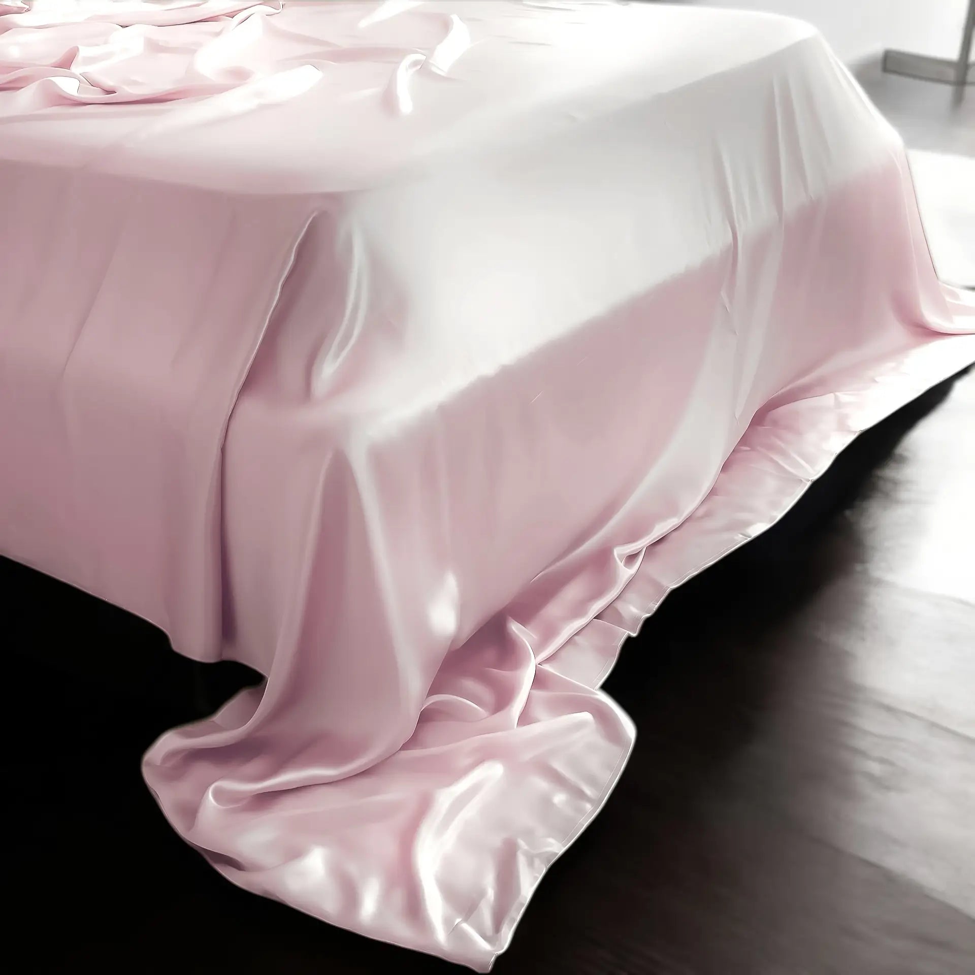 Silk Sheet (Pink) pure Mulberry silk  22 momme % Sale % | Swiss Silk Boutique