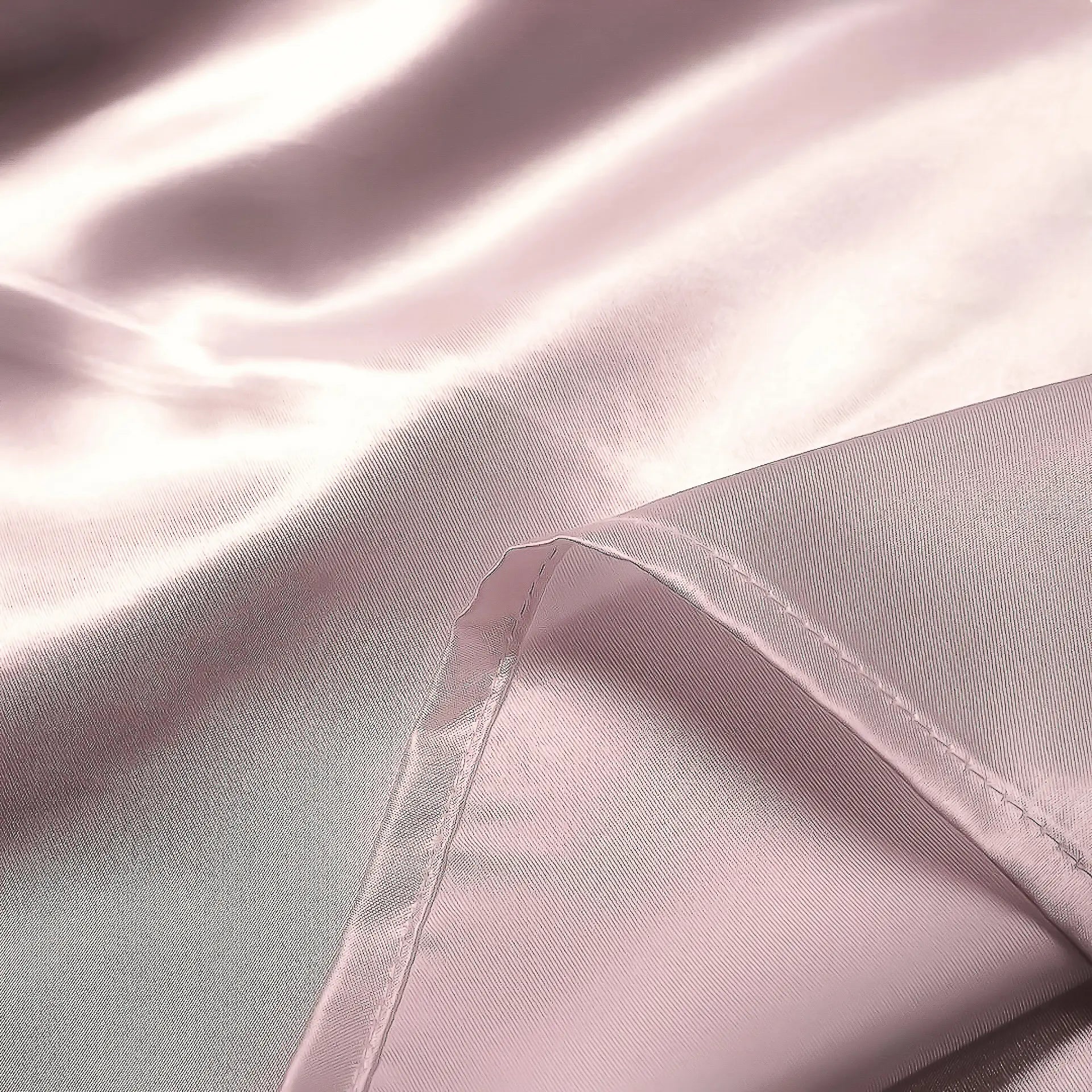 Silk Flat Sheet (Pink)