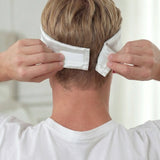 Masque de sommeil en soie pour homme (Argent)
