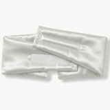 Silk Sleep Mask with Velcro (Silver)