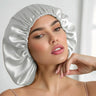 Sleep Bonnet for Curly Hair (Silver Grey) % Sale % Gentle Silk Care for Your Curls | psboutique.ch