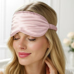 Sleep Eye Mask (Pink) Silk Comfort for Peaceful Nights - Swiss Silk Shop | psboutique.ch